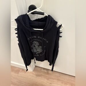 Taylor Swift Reputation Tour Shoulder Cut Out Hoodie Snake *Read*
